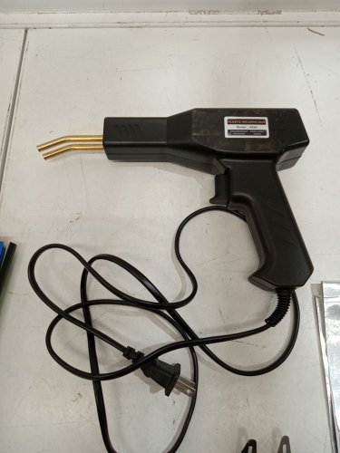 VCTSELITY 2-IN-1 Hot Stapler Soldering Gun Plastic Welder WITH ACCESSORIES - 220W - BLACK image 4