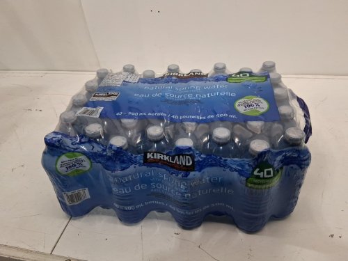 23PK KIRKLAND NATURAL SPRING WATER BOTTLES - 16OZ image 2