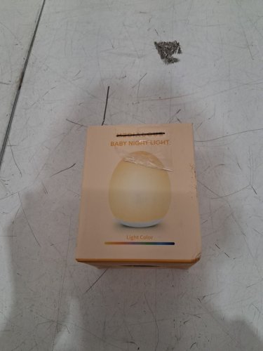 kids MediAcous Portable LED Touch Night Light for Nursery - with 7 Colours & Stepless Dimming, Rechargeable - white (model: me-nl01) image 2