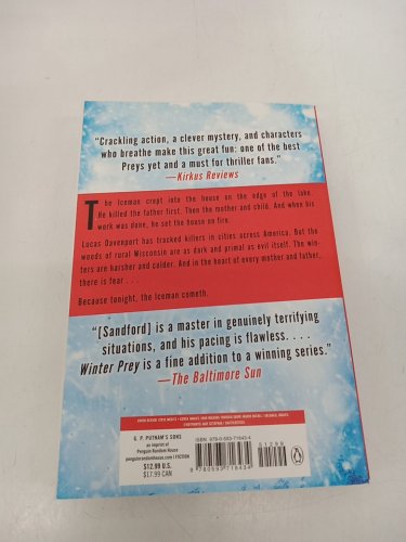 (Paperback) Winter Prey: A Lucas Davenport Novel by John Sandford image 3