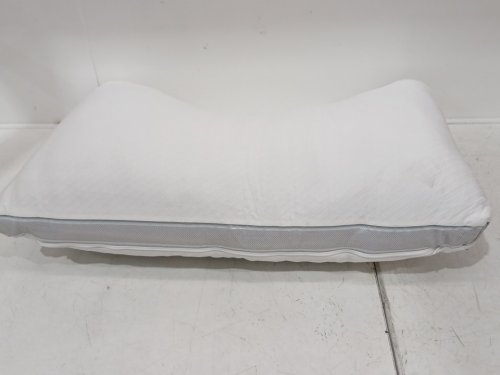 Coop Home Goods Cool+ Cutout Adjustable Pillow with Cooling Gel & Shoulder Cutouts for Head Support - queen - white (model: CPL006QN-00) image 4