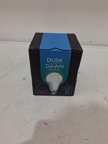 4pk MikeWin Dusk to Dawn LED Light Bulbs Outdoor Sensor - 6000K / 1100LM - Cool white (model:‎QP6012SB) image 2