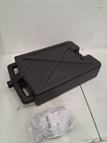 Chapin low profile oil container with leak-proof gasket - fits most ATVS/lawnmowers/motorcycles/low clearance vehicles - 23.25" x 14.5" x 4.6" - 11.4L - black (model: 78005) image 3