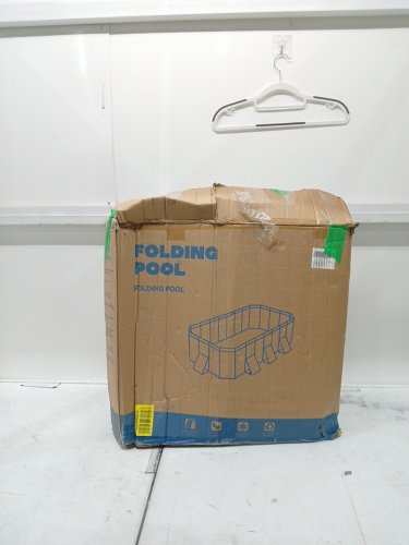 foldable non-inflatable swimming pool - 118" - blue image 2