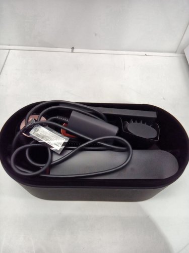 6PC DYSON i.d curly + coily airwrap multi styler and hair dryer with bluetooth - amber silk ( model: hs08) image 4