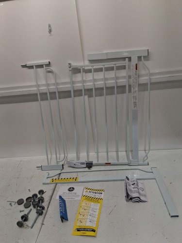 REGALO EASY STEP SAFETY GATE - 29"- 38.5" - WHITE (MODEL : 1160-DS) image 3