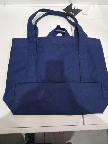 Women’s Adidas Canvas Court Tote Bag - 25L - BLUE - (Model: JJ7504/1967363) image 3