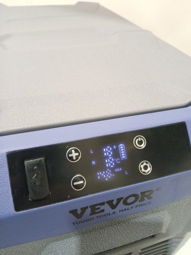 vevor car refrigerator - 25L/12V - blue/grey (model: nls35) image 3