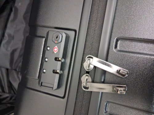 4pc Travelite Frontier with Integrated TSA lock - black (MODEL:TVL100840019) image 12