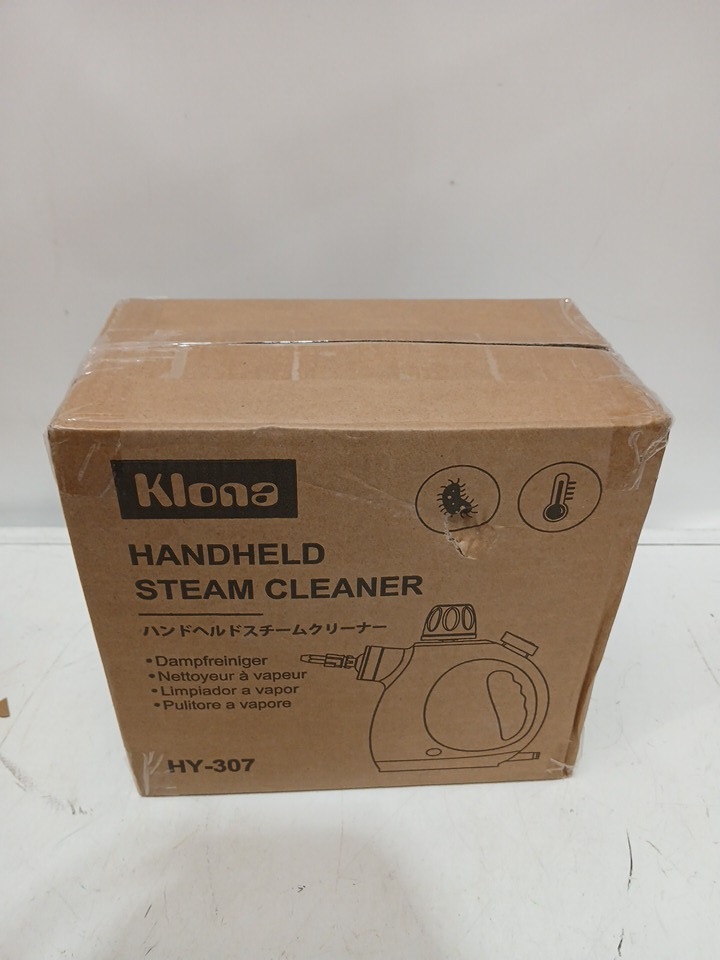 10PC KLONA Multi Purpose HandHeld Steam Cleaner with ACCESSORIES - white (MODEL: HY-307) image 4