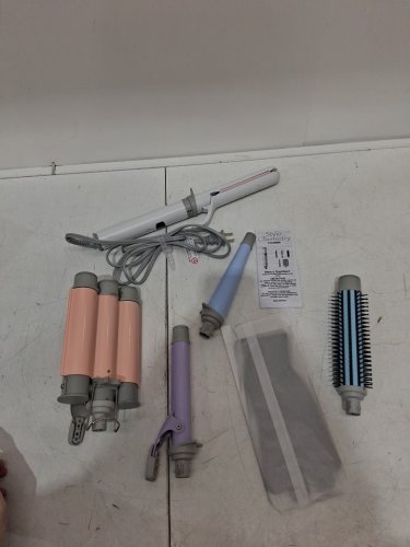 style chemistry by  conair 5-in-1 multi-attachment hair styler - multicolour (model: 25cn96141/ 1993150) image 4