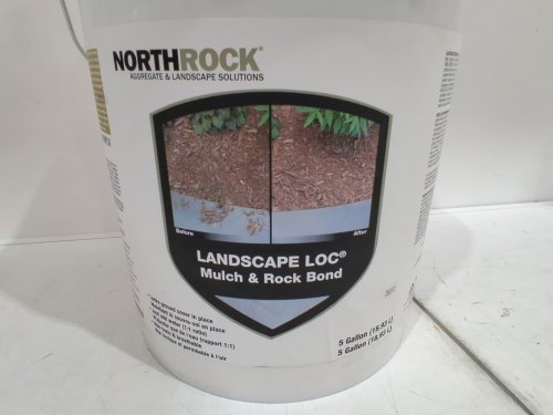 NORTHROCK LANDSCAPE LOC MULCH & ROCK BOND - 5 GAL image 3