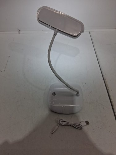 MAYTHANK Cordless Desk Table Lamp Reading Light - 3000K - 6000K - WHITE image 3