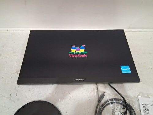 viewsonic Full HD 1080p Monitor with 100Hz, FreeSync, Ultra-Thin Bezel, Eye Care, HDMI, VGA Inputs for Home or office- 22"- (model: va2247-mh) image 5