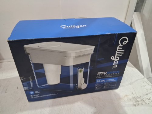 Culligan with ZeroWater Technology 5-Stage Advanced Water Filter dispenser/Pitcher - 33-Cup - holds 7L - Grey (model: ZEROD23) image 2