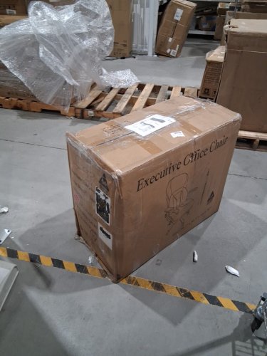 exceutive office chair high back office chair for office - 500lbs capacity - black image 2