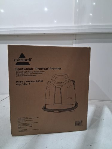 BISSELL SPOTCLEAN PROHEAT 3-IN-1 PREMIER CARPET/UPHOLSTERY CLEANER - BLUE/GREY (MODEL: 2694B) image 2