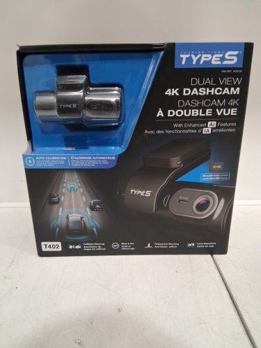 type s Dashcam with AI-Powered Driver Assistance - 4k - black (model: 1829139) image 2