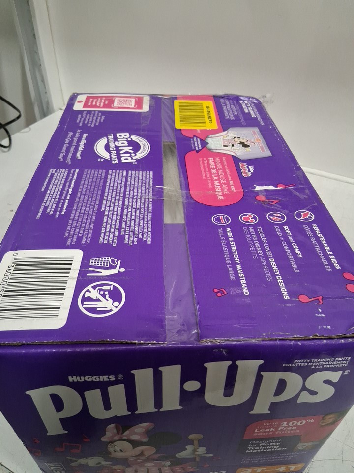 92PK HUGGIES PULL-UPS DISPOSABLE TRAINING PANTS - SIZE 3T-4T - DISNEY Minnie MOUSE image 3