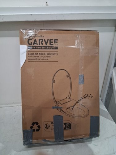 GARVEE Non-Electric elongated Bidet Toilet Seat with Dual Self-Cleaning Nozzles - 18" - white (model: pho-0xykxh95) image 2