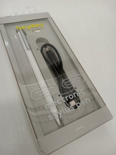 Heyday Electronic Stylus Pen with Pen Tilt Recognition for iPad models 2018+ - White (model: 057 00 7051) image 2