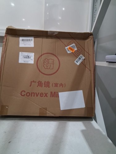 CONVEX SAFETY MIRROR -24" - BLACK image 2