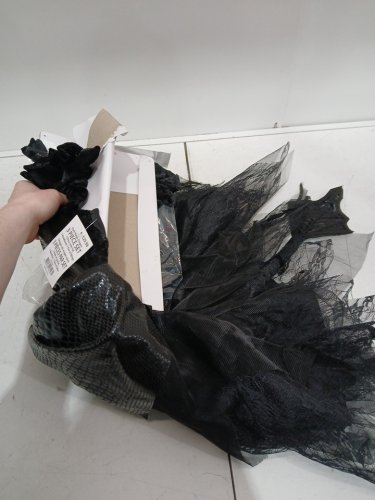 3PC GIRLS PALAMON DARK MAGIC DRAGON COSTUME - MEDIUM (8-10) - BLACK (STYLE: 40943BK) image 2