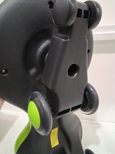 hurtle swing ride on wiggle car - 243lbs cap - green (model: huswc27gr) image 4