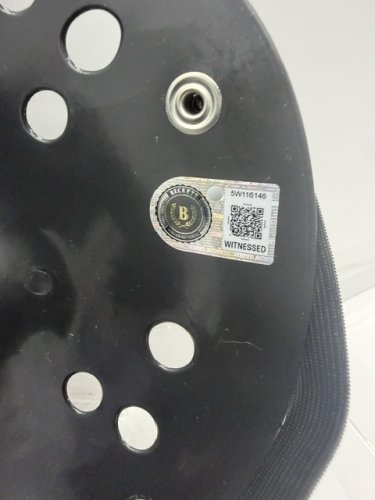 SIGNED ARI LEHAMN JASON MASK -BLACK/RED WITH COA HOLOGRAM FROM BECKETT WITNESS image 6