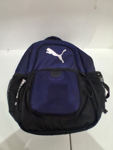 puma challenger fully padded backpack - 30l - fits 15" laptop - NAVY BLUE/BLACK (model: 1468441) image 2