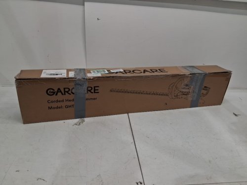 GARCARE CORDED ELECTRIC HEDGE TRIMMER - 24" DUAL-ACTION BLADE - BLUE - (MODEL:‎GHT25) image 4