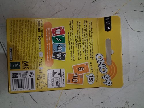 ono 99 by uno card game - yellow image 3
