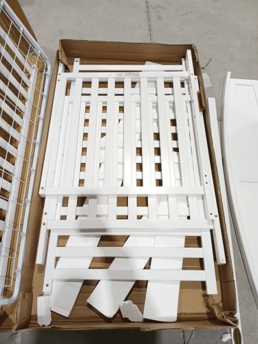 dream on me 5-in-1 storybrooke convertible crib - 54" x 29.5" x 43" - white (model: 6571) image 4