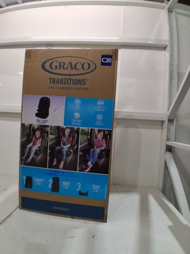 GRACO TRANZITIONS 3-IN-1 HARNESS/HIGHBACK/BACKLESS BOOSTER CAR SEAT - 100LBS MAX/CAP - PROOF/BLACK (MODEL: 2035724) image 2