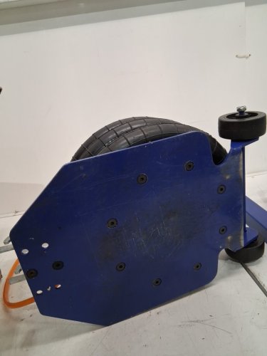 Air Pneumatic Car Jack with Two Wheels - 6600LBS - 3T - BLUE - (MODEL: hrqd-3cf-a) image 9