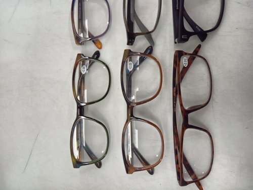 6 ASSORTED +2.00 readers - assorted colours & frame shape image 2