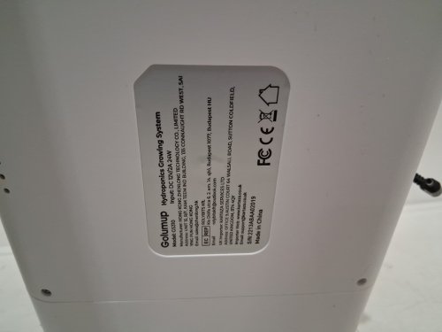 golumup hydroponics growing system - 13 pods - white (model: gs310) image 4