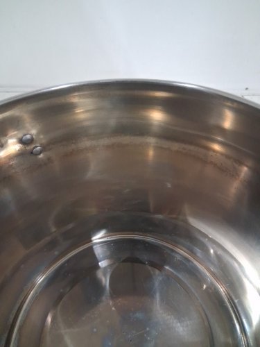 WINCO SUPER EXTRA-HEAVY ALUMINUM PROFESSIONAL STOCK POT WITH COVER LID 12QT 10" x 9" image 3