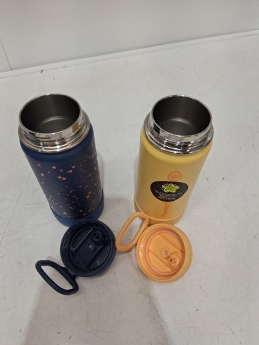 2PK ThermoFlask Stainless Steel Bottle - 16oz - yellow/blue (model: 2880559) image 4