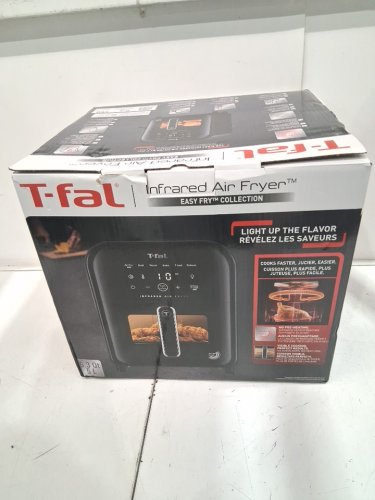 t-fal infrared heat technology air fryer - 5L / 5.3QT - black - (Model: 1991991) image 2