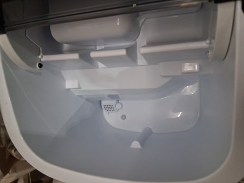 frigidaire self-cleaning dual-size electric ice maker - makes 26lbs/day - stainless steel (MODEL: efic103-amz-sc) image 8