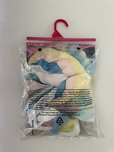 PARTYHOLICS TWINKLECORN UNICORN COSTUME (DRESS ONLY) - SMALL (4-6) - MULTICOLOUR image 3