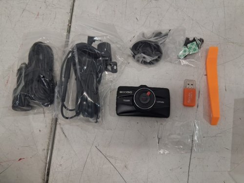 BOOGIIO FRONT and rear facing full hd 4K dash camera with app and 170° Wide Angle, Night Vision, 24H Parking Mode,Loop Recording, 3" IPS Screen- with 64gb micro sd card - BLACK (MODEL: OK-831) image 3