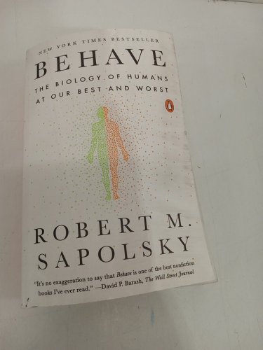 (Paperback) Behave: The Biology of Humans at our Best and Worst by Robert M. Sapolsky image 2