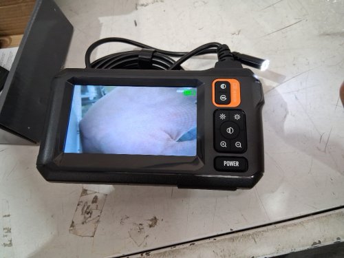 ENDOSCOPE CAMERA WITH LIGHT AND 4.3" IPS SCREEN - 1080P HD - 16.4FT - BLACK (MODEL:C30) image 2