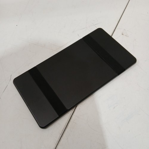 car sun visor mirror with straps - 5" x 10" - black image 4