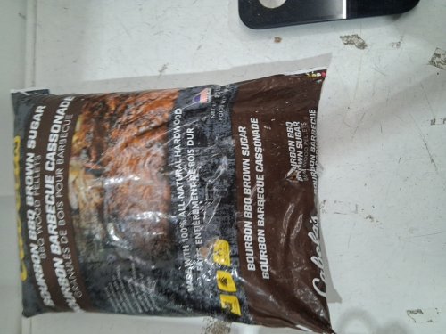 cabelas wood pellet for smokers - 20lbs - bourbon bbq brown sugar image 3