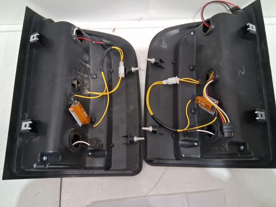 2Pc LED Tail Lights IP67 Waterproof FOR VARIOUS MODELS   - (MODEL: TL-CSIL07-LED-3D-BK-cl) image 8