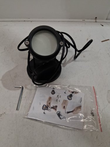 unirence compact led blacklight - 15w 4.7" - black image 3
