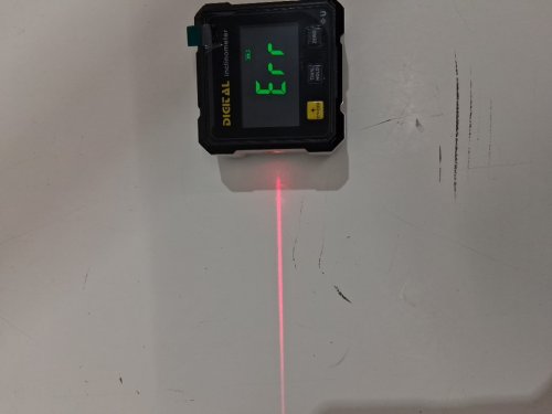Digital Magnetic Angle Finder Cube with Dual Laser Gauge - Orange / Grey (Model: ‎COUS31001c6) image 4